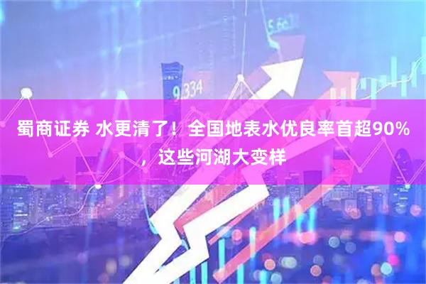 蜀商证券 水更清了！全国地表水优良率首超90%，这些河湖大变样